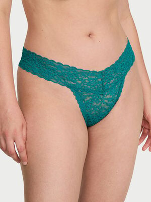 Lace Keyhole Thong Panty