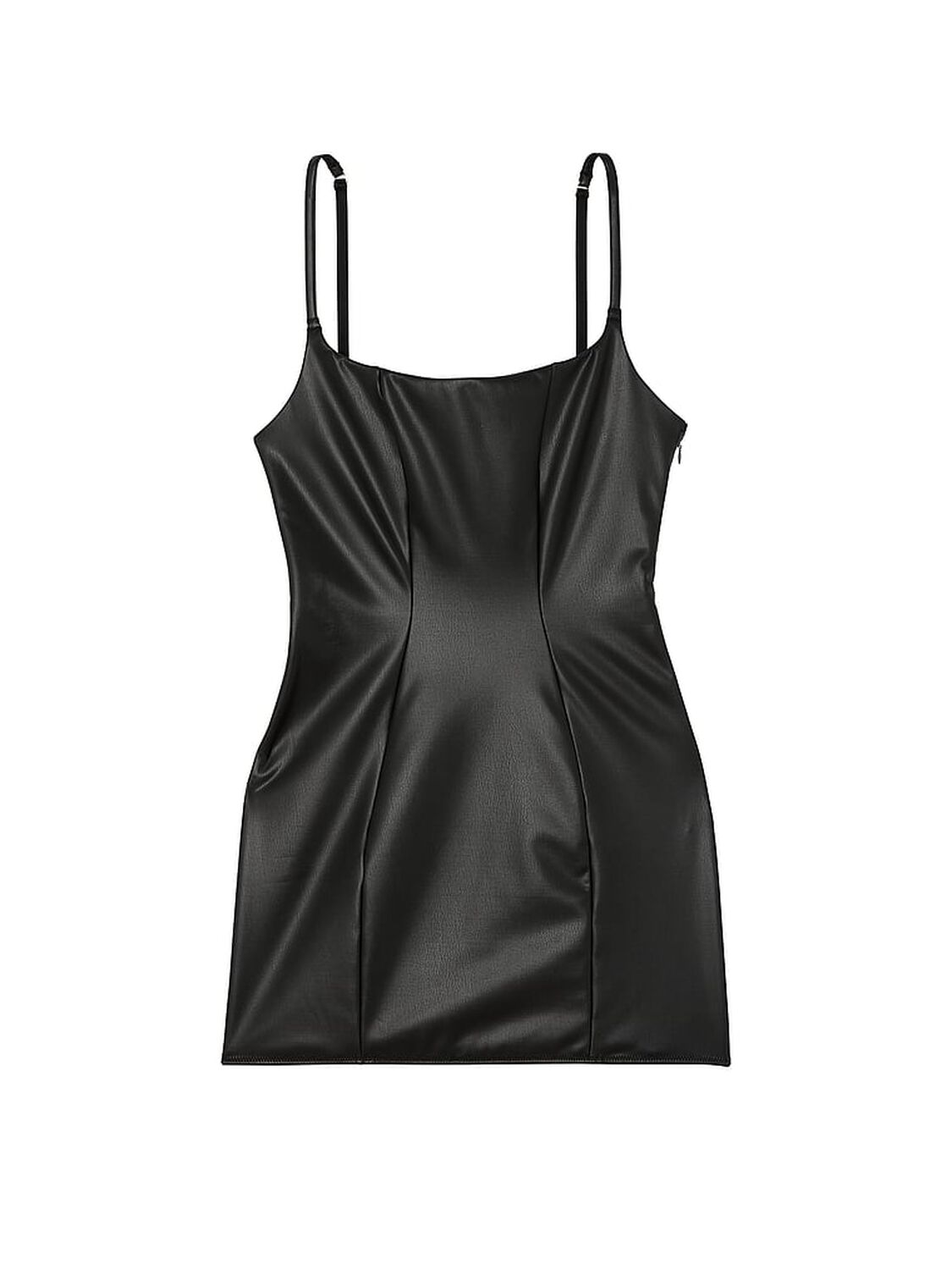 vs Victoria's Secret Faux Leather Slip Dress 3 of 3 