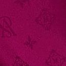 Glazed Satin Long Pajama Set, Logo Lockup Fresh Jam Jacquard, swatch