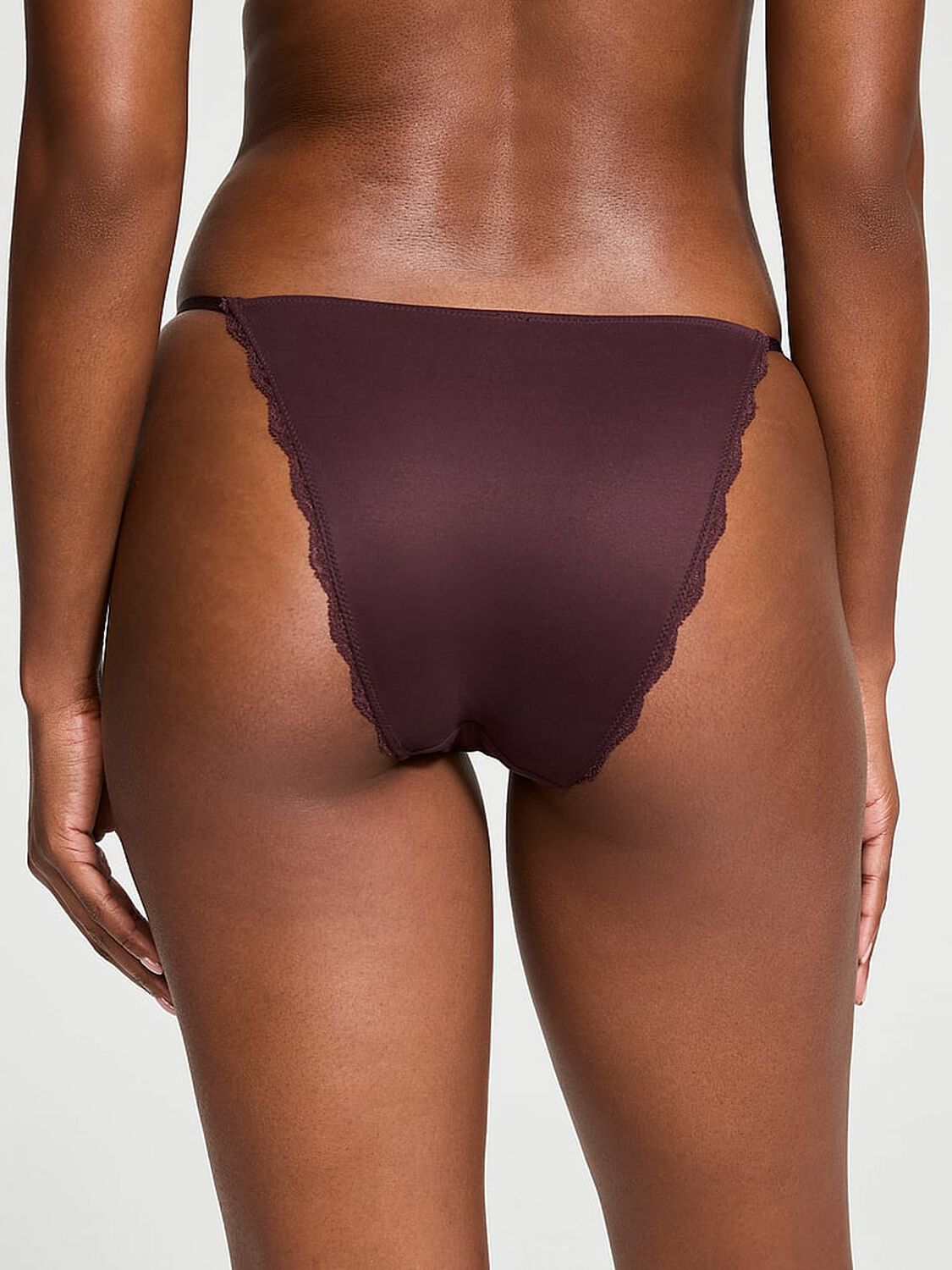 vs Dream Angels Lace-Trim Adjustable String Bikini Panty 2 of 4 