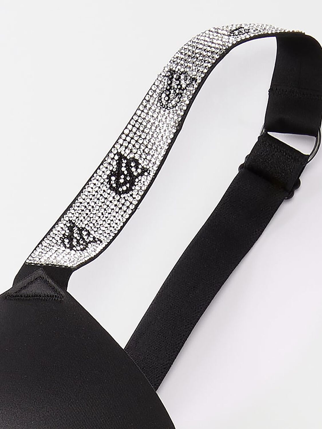 vs Very Sexy Shine Strap Lace Push-Up Bra Black 4 of 4 