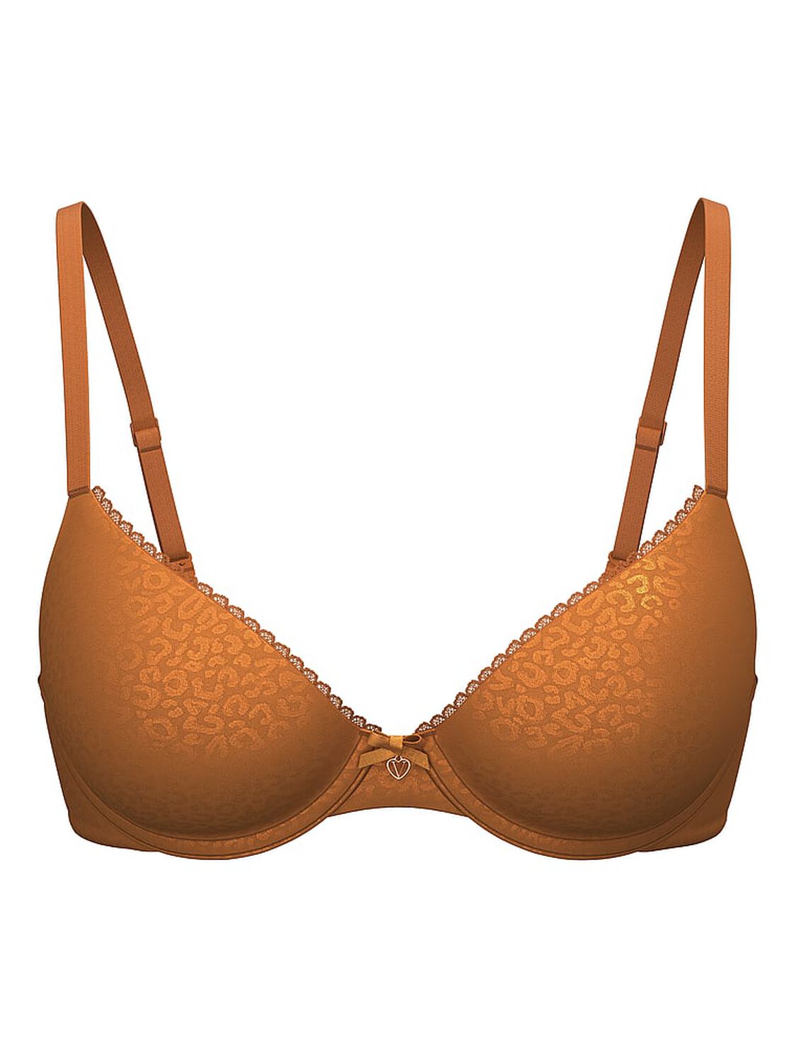vs Body By Victoria Invisible Lift Unlined Smooth Demi Bra Sandalwood 3 of 3 