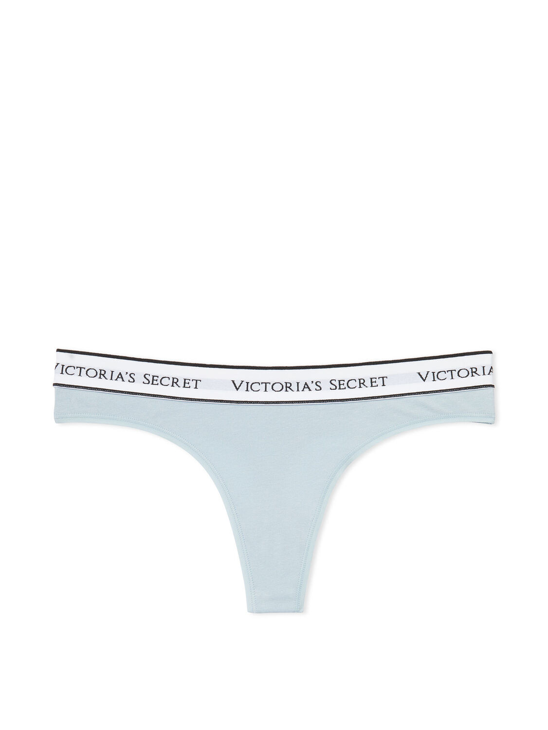 vs Cotton Logo Cotton Thong Panty Luna Blue 3 of 3 