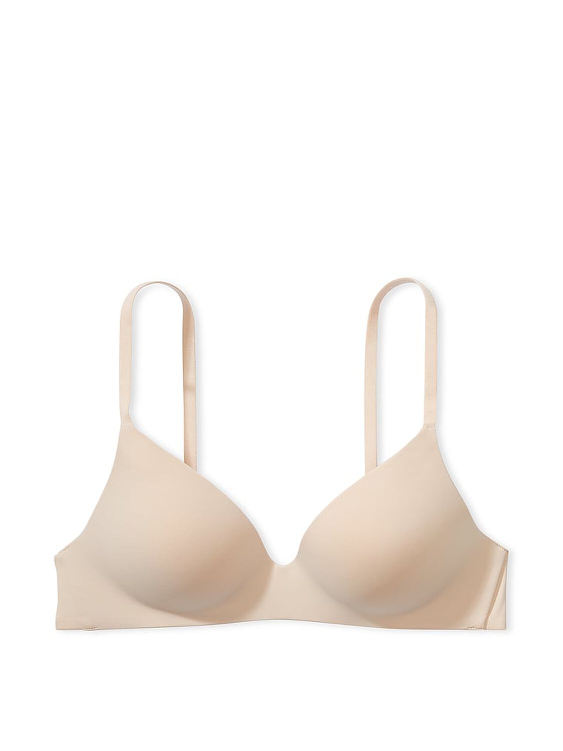 vs The T-Shirt Lightly-Lined Wireless Bra Marzipan 1 of 3 