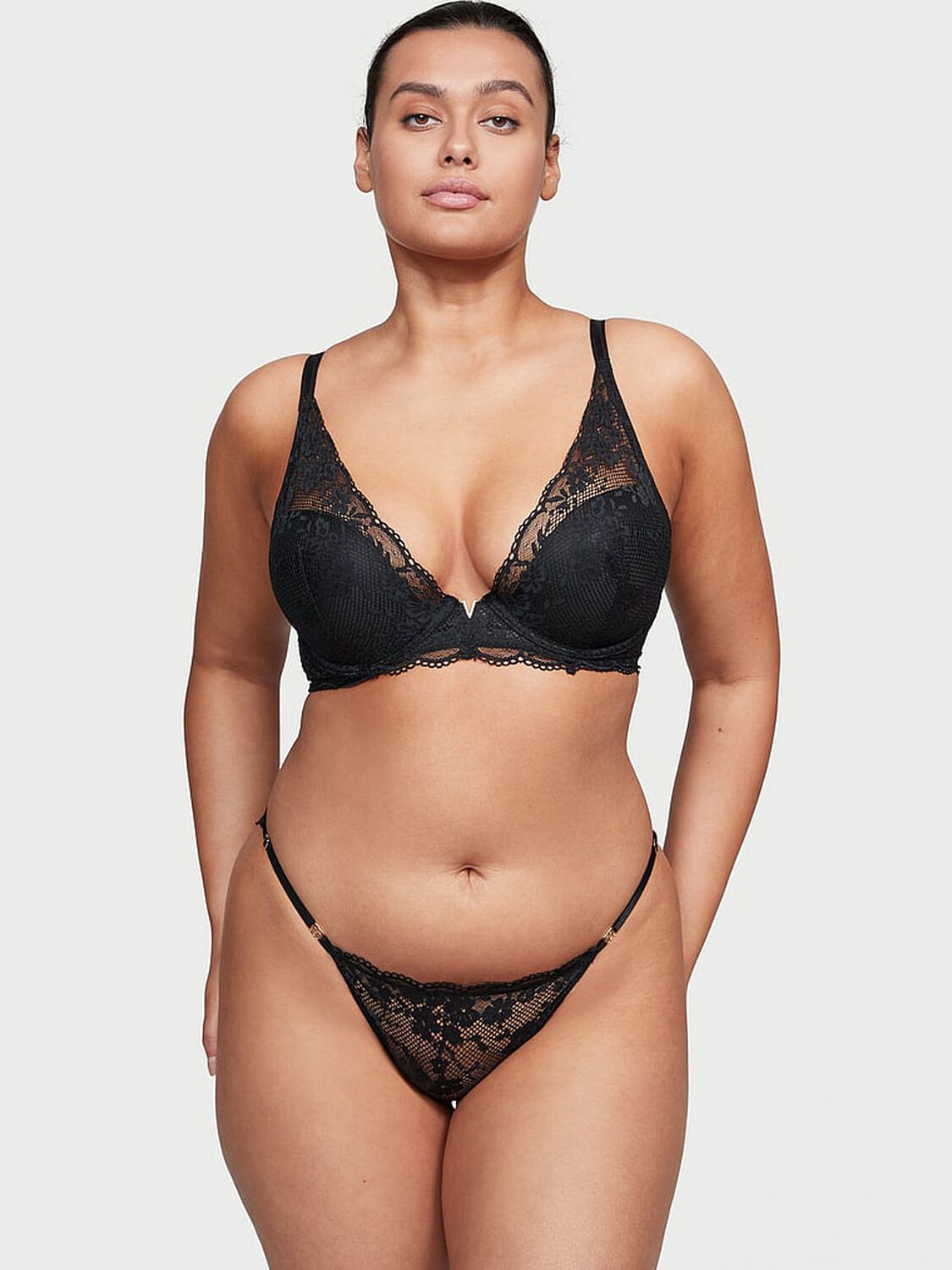 vs Love Cloud Adjustable String Bikini Panty 1 of 3 