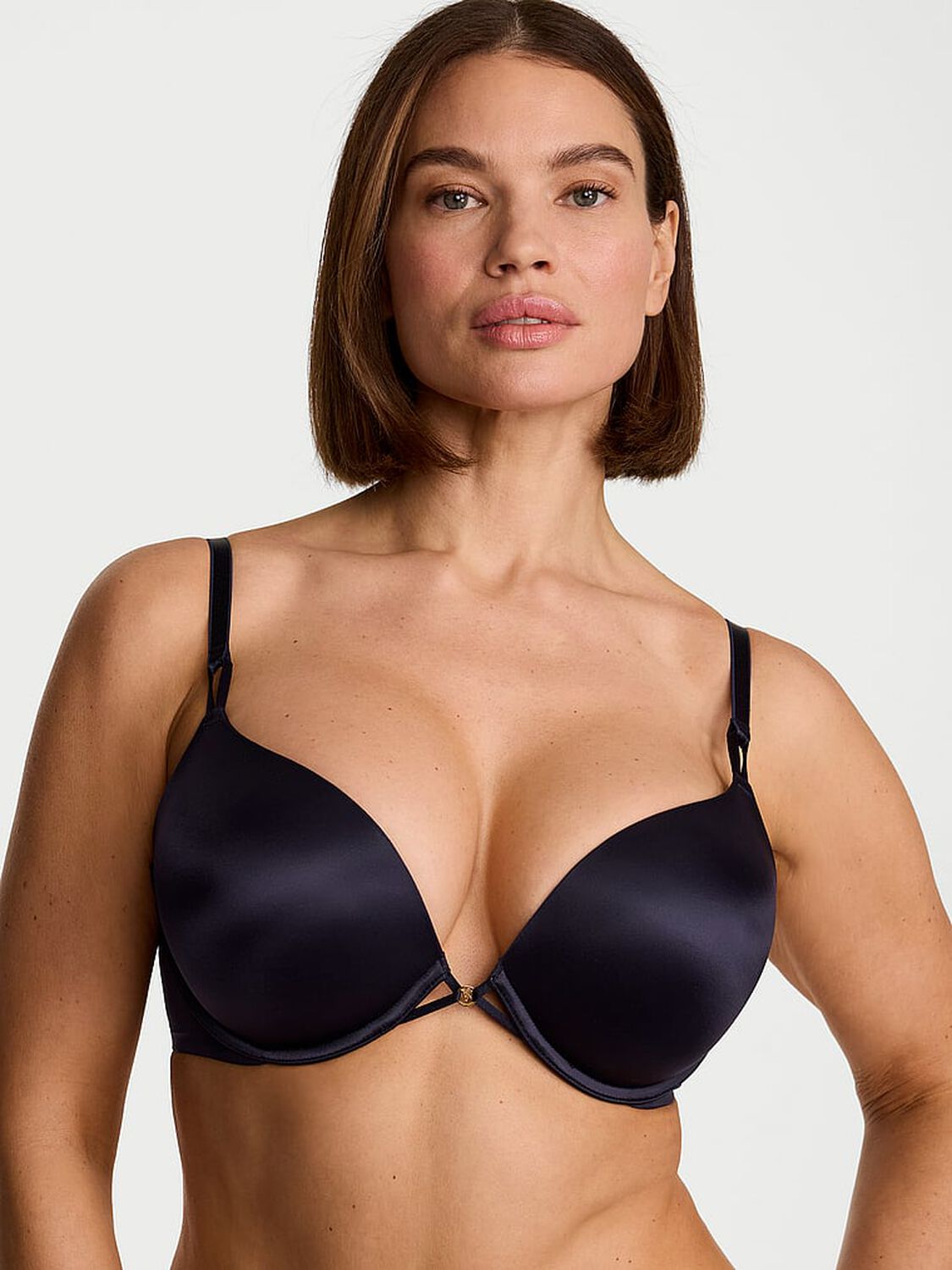 vs Very Sexy Bombshell Add-2-Cups Smooth Push-Up Bra Soir&eacute;E Blue 1 of 4 