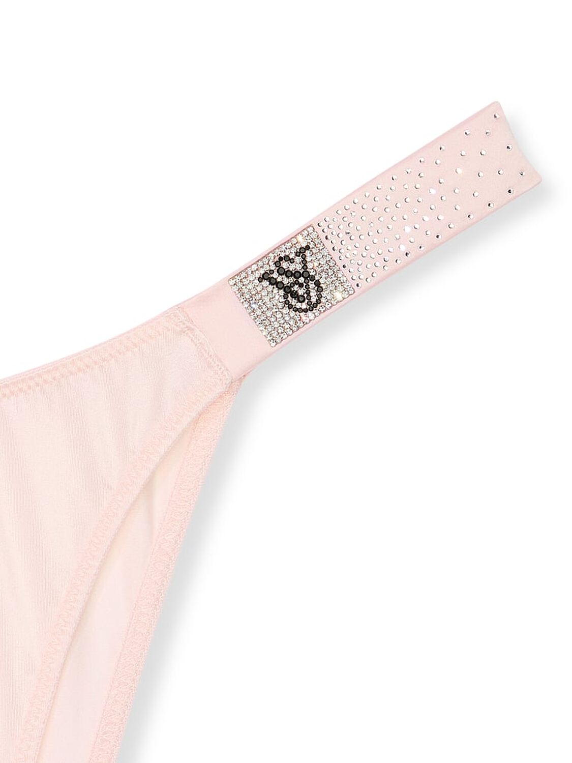 vs Very Sexy Scattered Shine Strap Brazilian Panty Angel Pink 4 of 4 