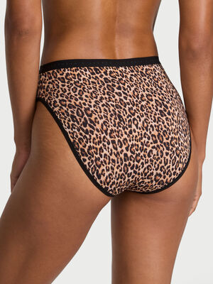 Stretch Cotton High-Leg Brief Panty