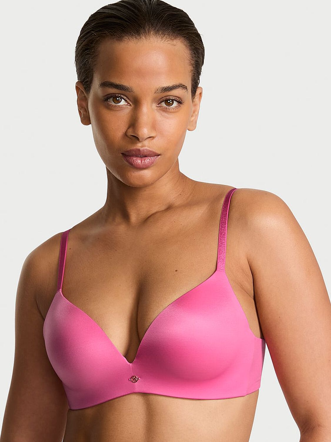 vs Very Sexy So Obsessed Smooth Wireless Push-Up Bra Rose Garden 1 of 3 