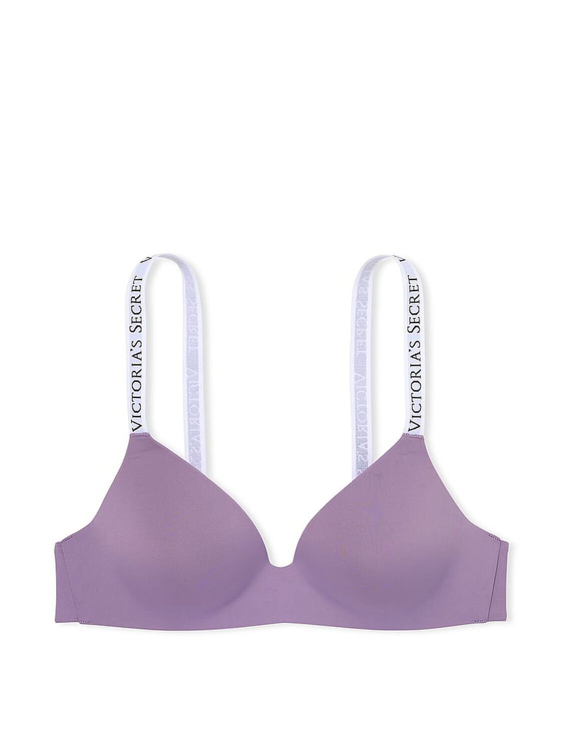 vs The T-Shirt Lightly Lined Wireless Bra Frozen Plum 3 of 3 