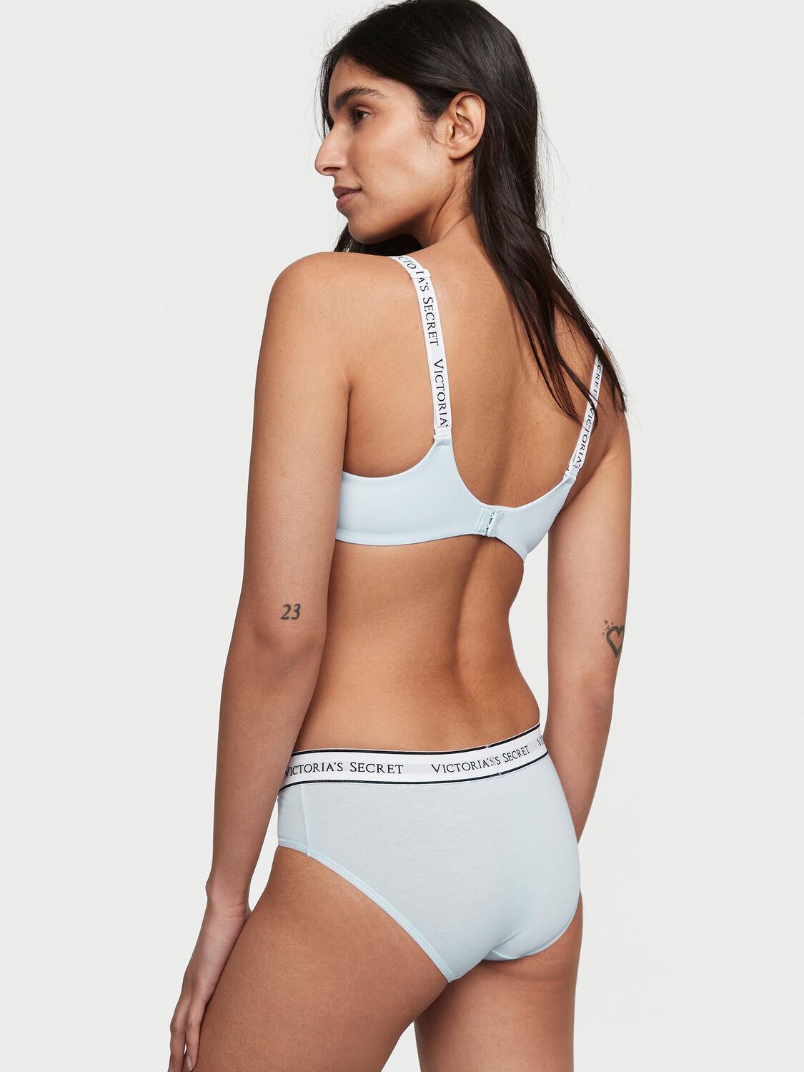 vs Cotton Logo Cotton Hiphugger Panty Ballad Blue 2 of 3 