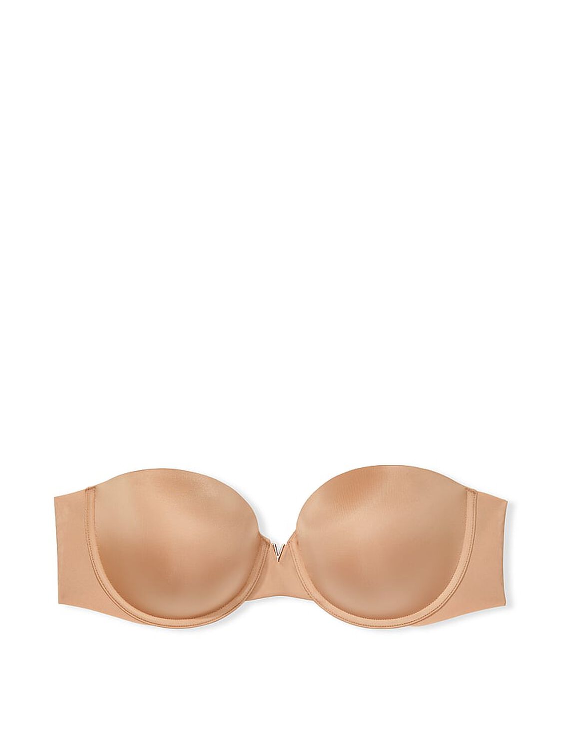 vs Victoria's Secret Bare Illusions Smooth Uplift Strapless Bra Praline 3 of 4 