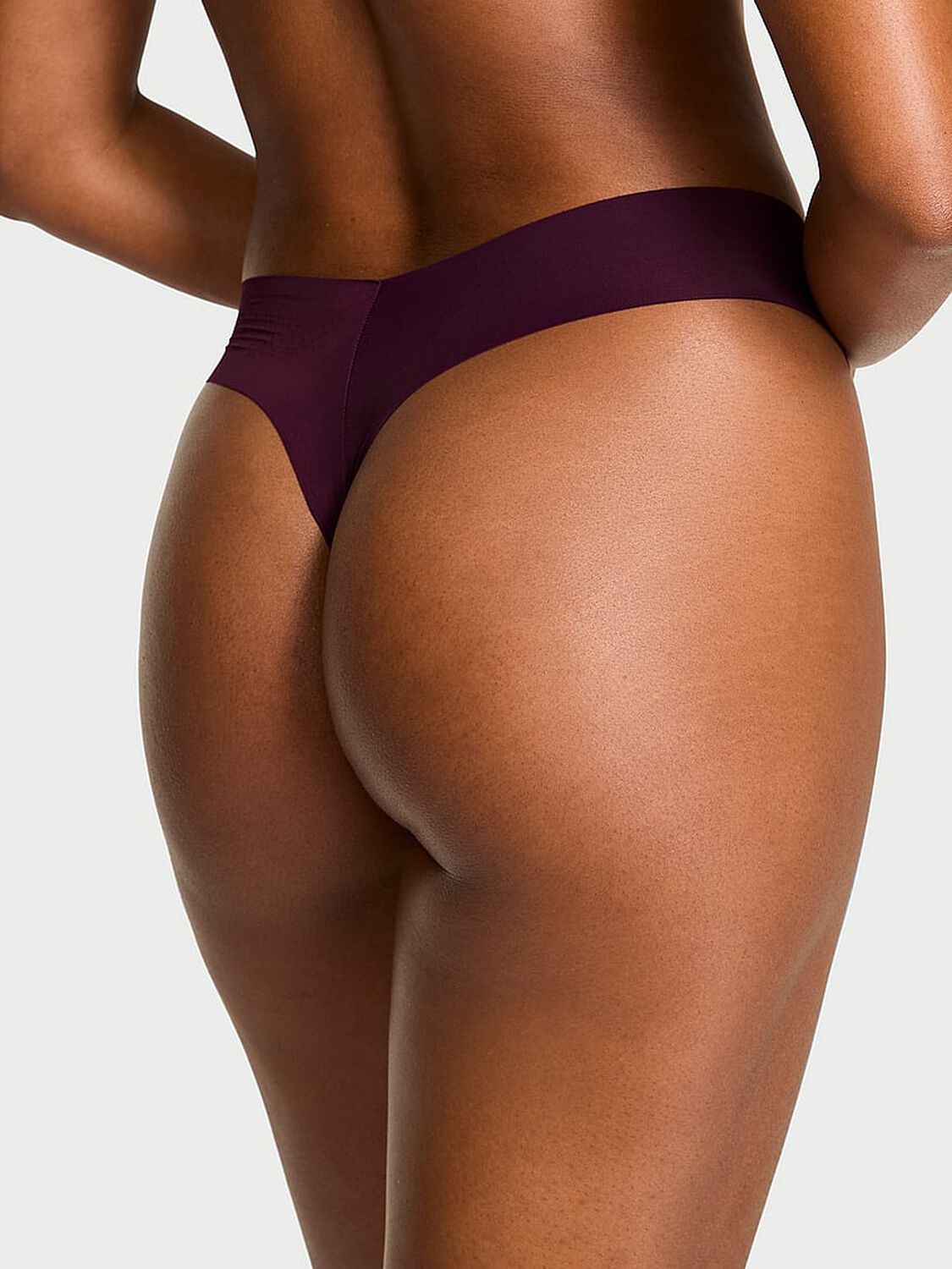 vs No-Show No-Show Thong Panty Winter Wine 2 of 3 