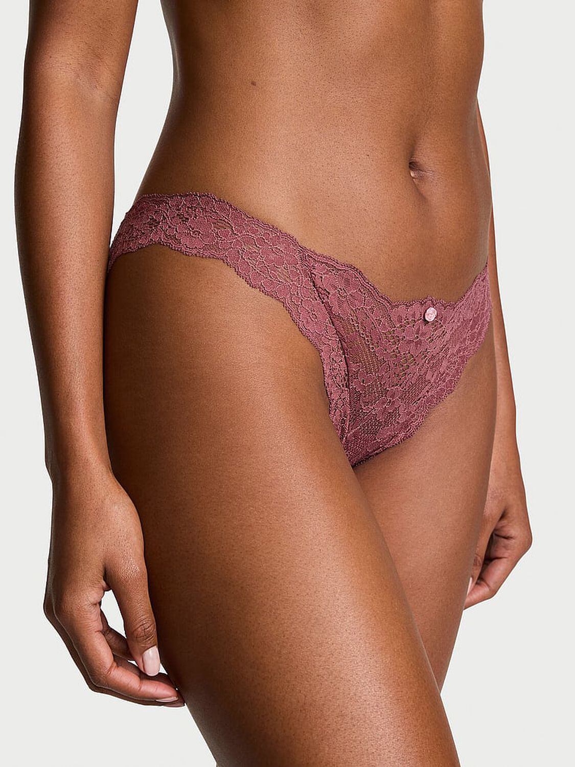 vs Dream Angels Lace Bikini Panty Morning Rose 1 of 3 
