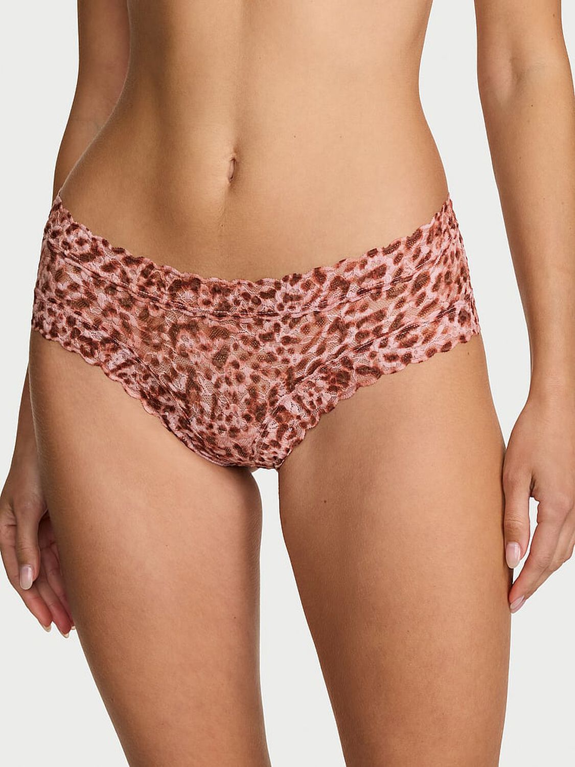 vs The Lacie Lace Cheeky Panty Angel Pink Leopard 1 of 3 