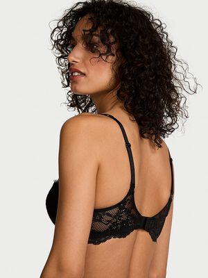 Twinkle Strap Lace Classic-Coverage Demi Bra