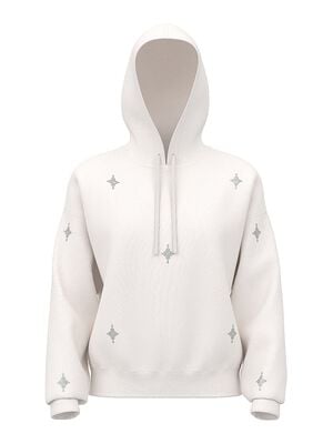 Luxe Knit Crystal Sparkle Hoodie