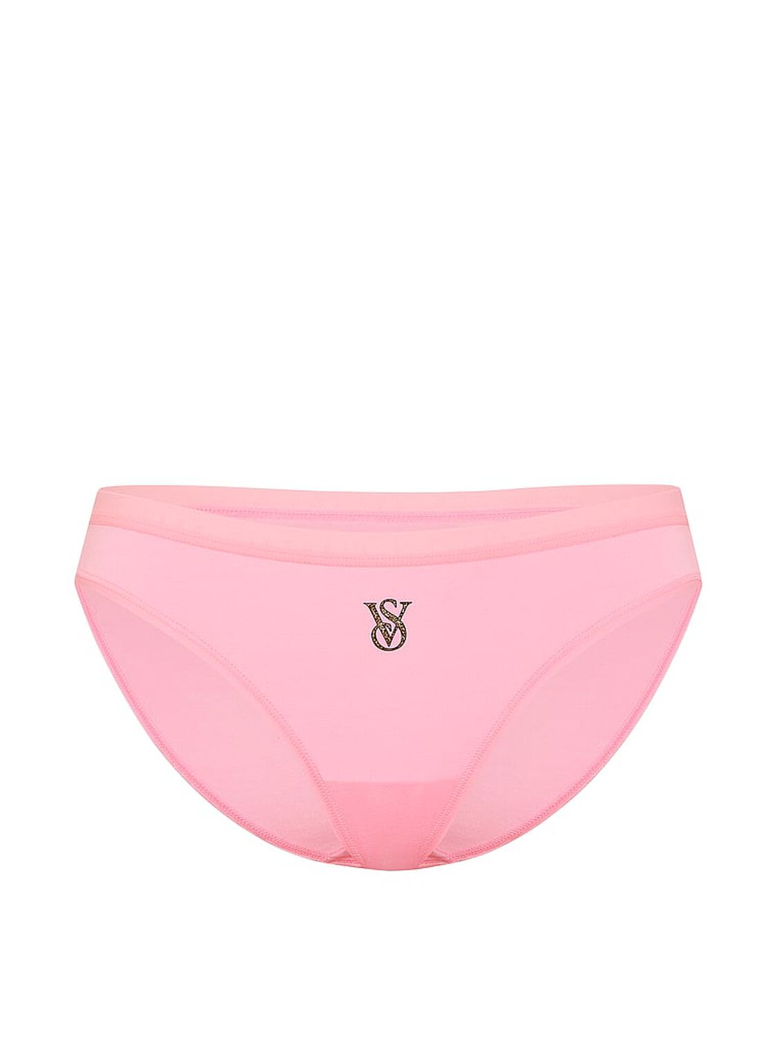 vs Victoria's Secret Stretch Cotton Bikini Panty Washed Victoria Pink 3 of 3 