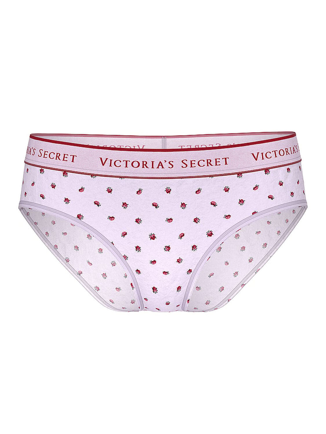vs Cotton Logo Cotton Hiphugger Panty Delicate Violet Ladybugs 3 of 3 