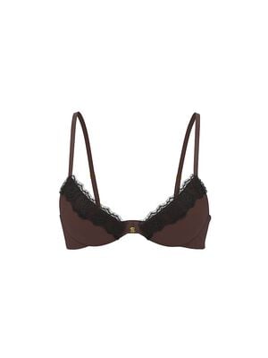 Bombshell Add-2-Cups Lace-Trim Push-Up Bra