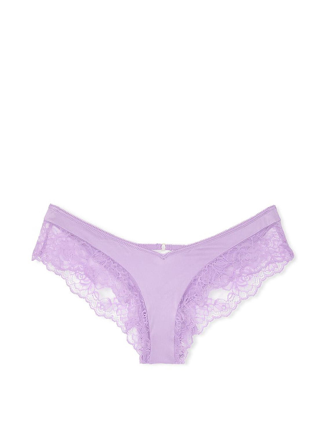 vs Very Sexy Rose Lace-Trim High-Leg Cheeky Panty Charmed Violet 2 of 3 
