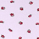 Logo Cotton Thong Panty, Delicate Violet Ladybugs, swatch