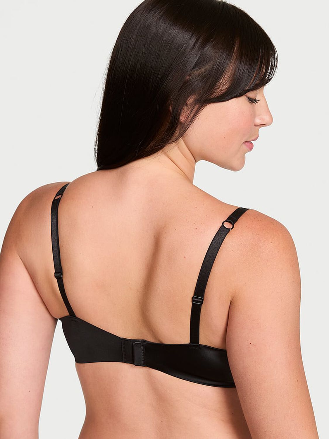 vs Very Sexy Shine Bow Push-Up Bra Black 2 of 3 
