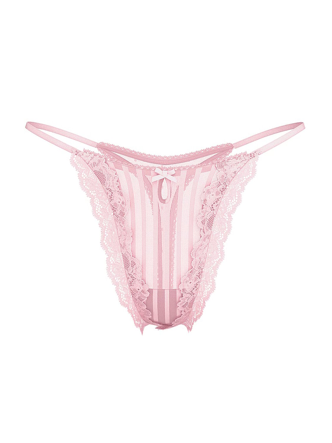 vs The Lacie Lacie Sheer Heritage String Thong Panty Angel Pink 3 of 5 