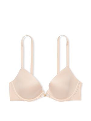 Smooth Lightly Lined Plunge Demi Bra