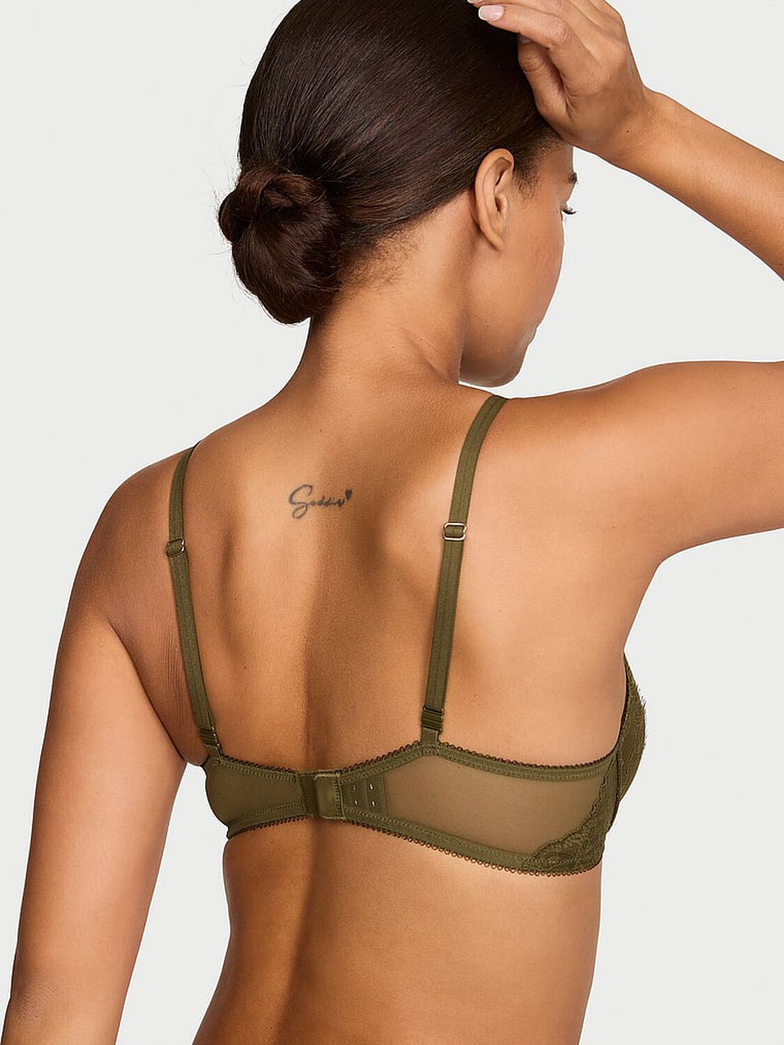 vs Very Sexy Low-Cut Push-Up Bra Green Chameleon 2 of 2 