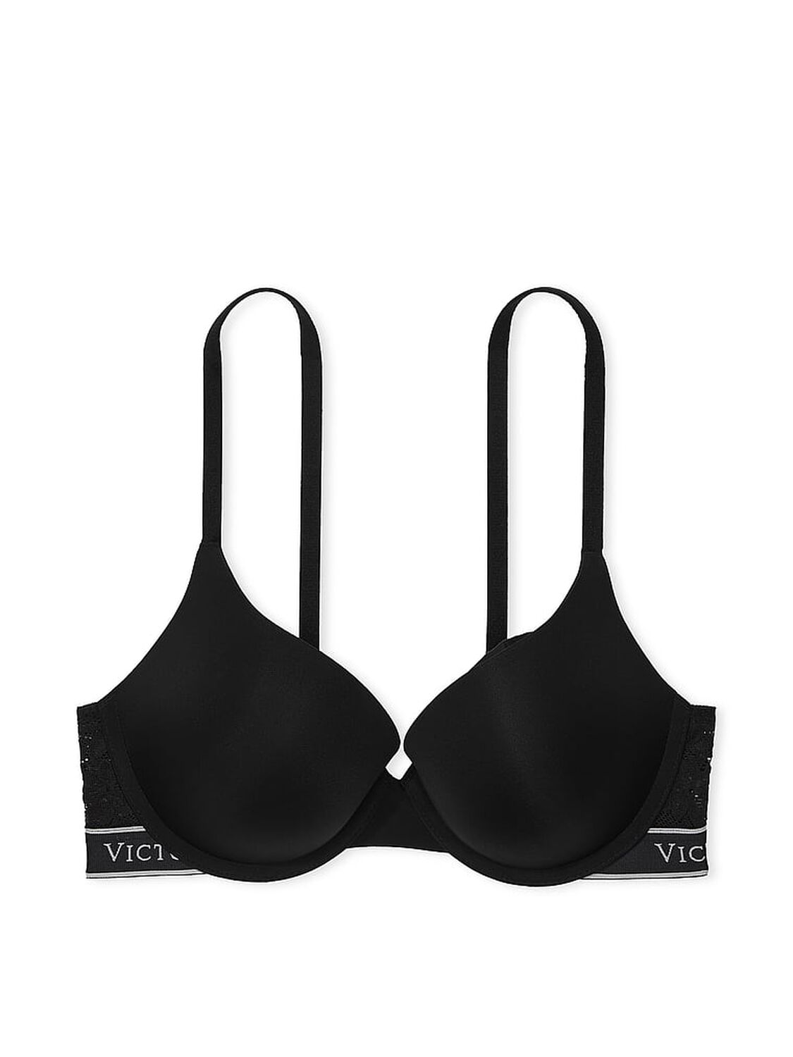 vs The T-Shirt Push-Up Perfect Shape Lace-Trim Bra 3 of 3 