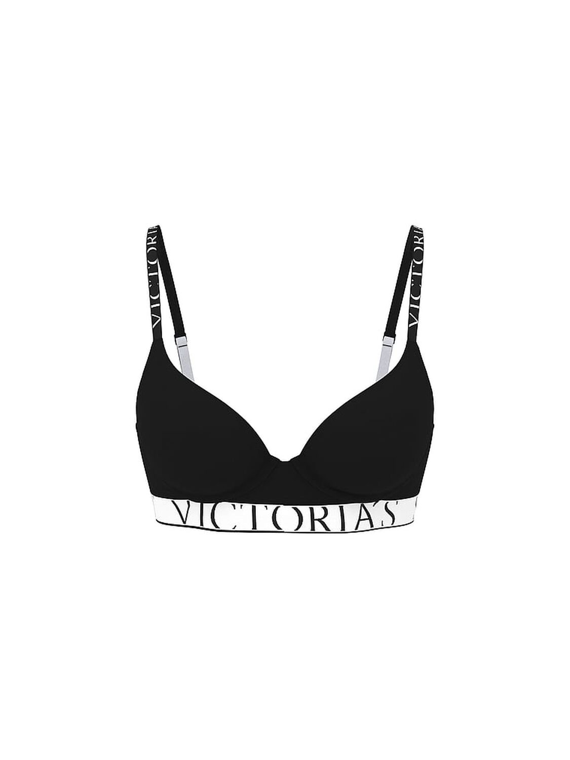 vs The T-Shirt The CoolBra&trade; Lightly Lined Demi Black 3 of 3 