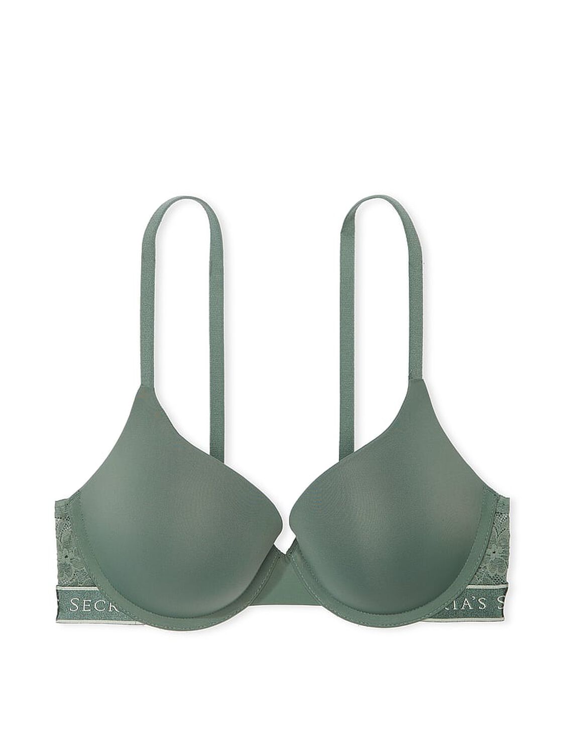vs The T-Shirt Push-Up Perfect Shape Lace-Trim Bra 3 of 3 