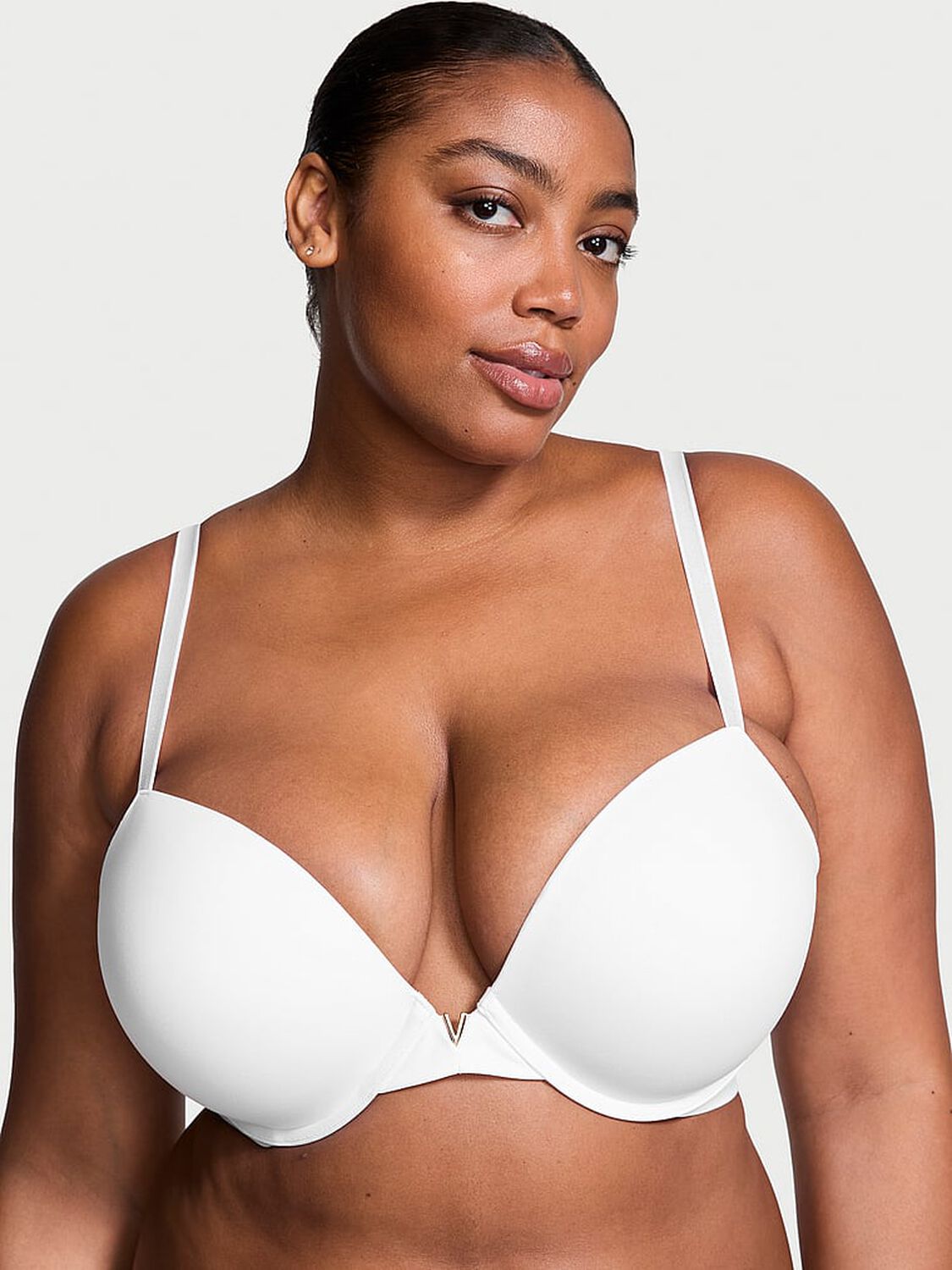 vs Dream Angels Smooth Push-Up Bra Vs White 1 of 4 