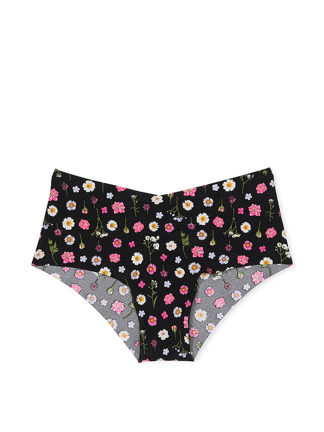 vs No-Show No-Show Cheeky Panty Black Pressed Floral 3 of 3 