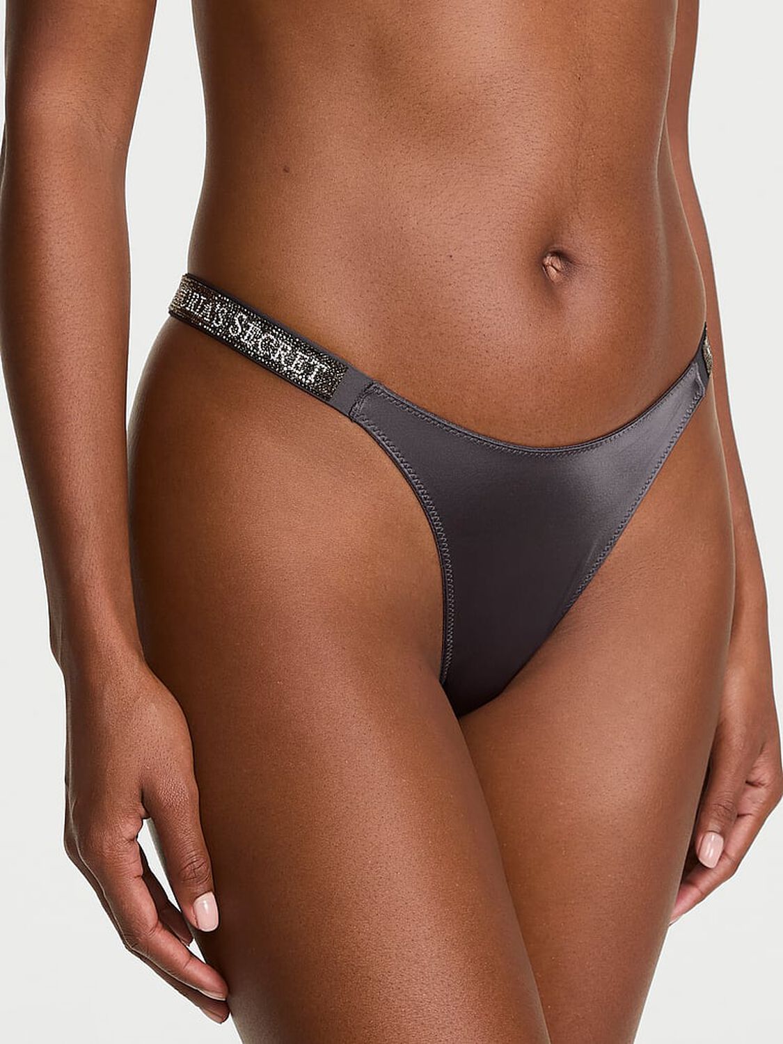 vs Very Sexy Shine Strap Thong Panty Tornado 1 of 2 