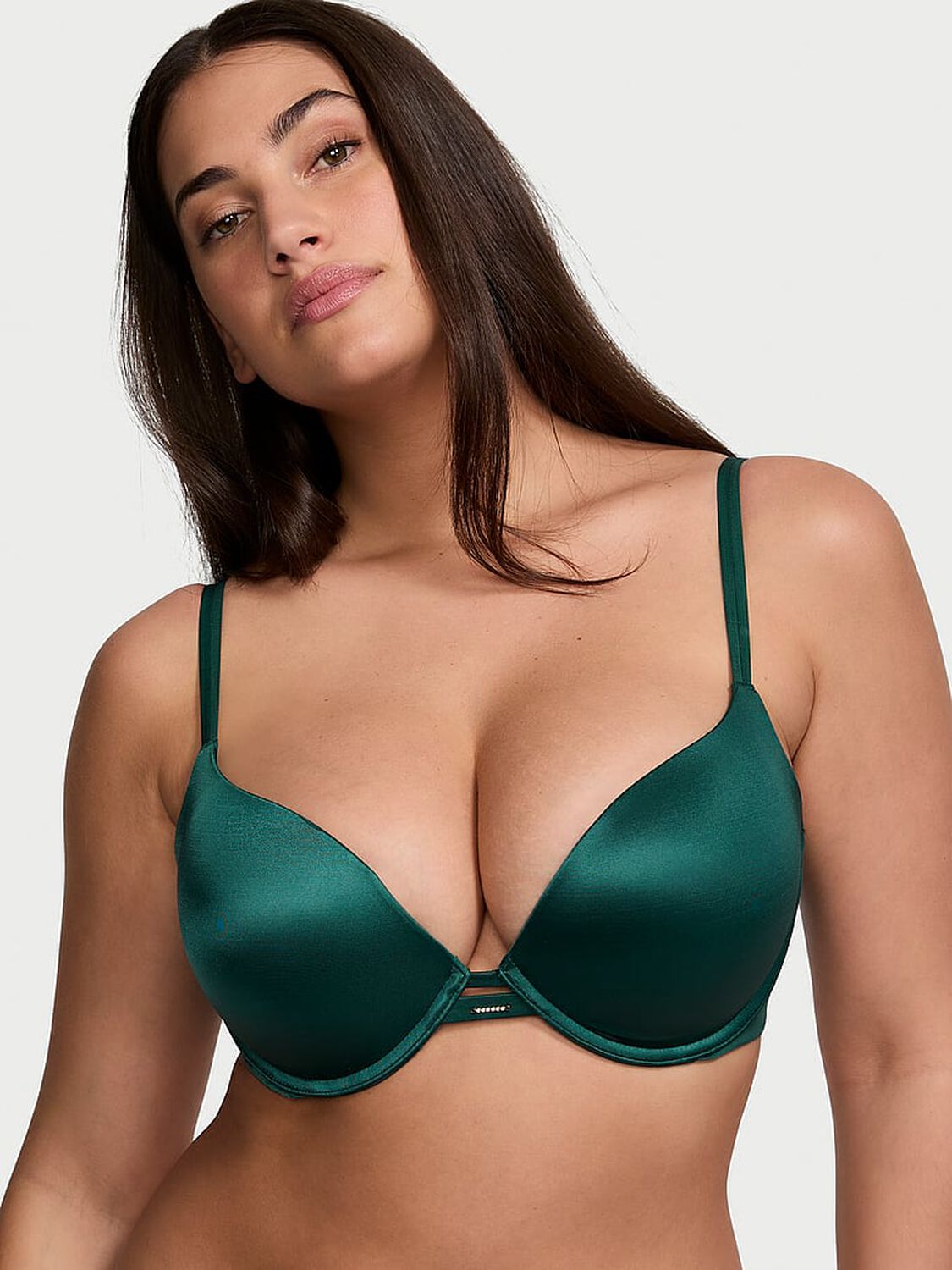 vs Very Sexy Smooth Push-Up Bra Green Mystique 1 of 4 