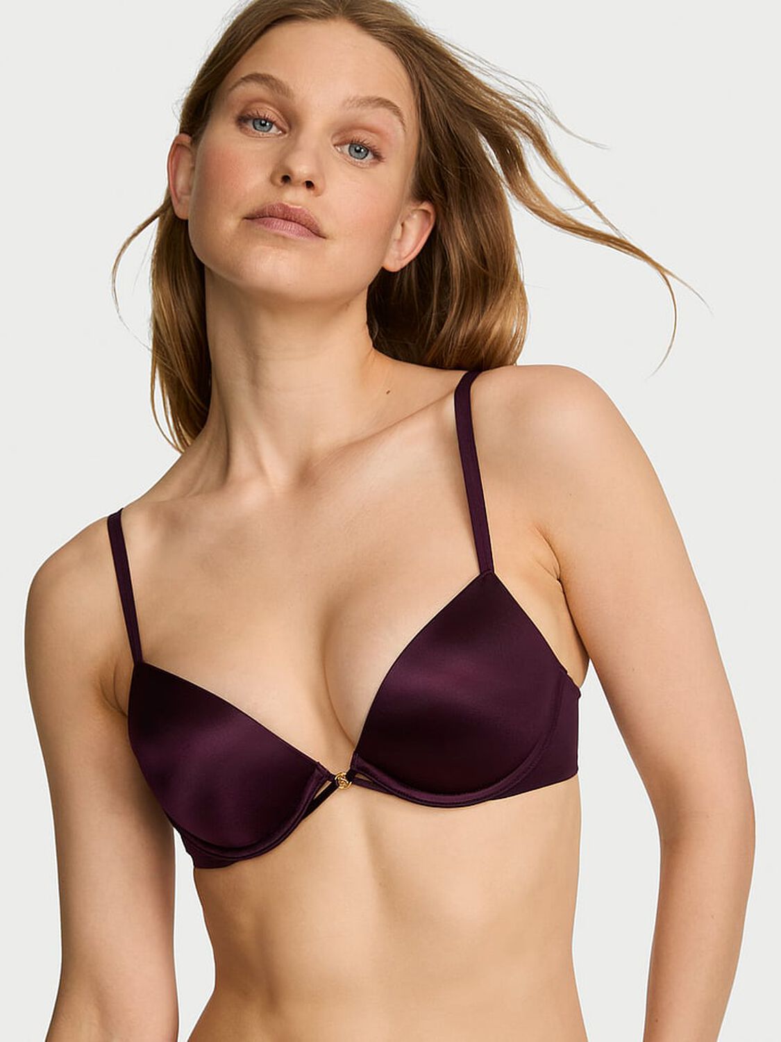 vs Very Sexy Smooth Push-Up Bra Winter Wine 1 of 3 