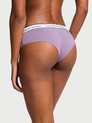 Logo Cotton Cheeky Panty