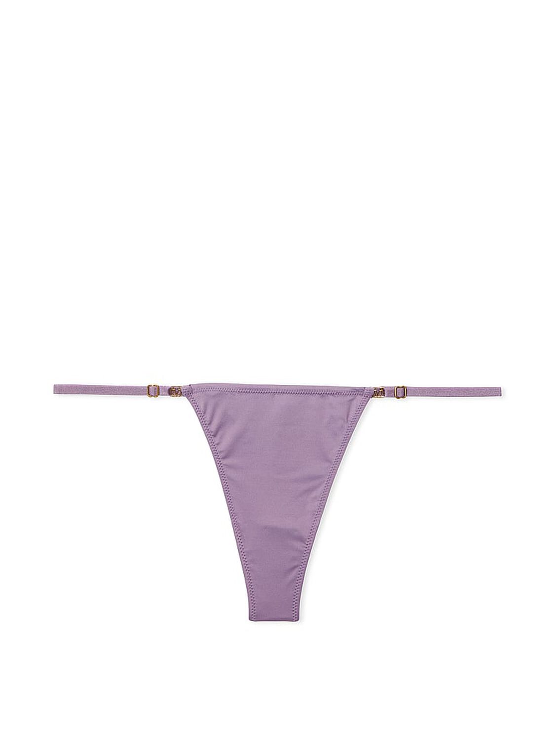 vs Love Cloud Adjustable String Thong Panty Frozen Plum 3 of 4 