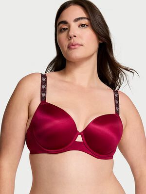 Shine Strap Lightly Lined Demi Bra