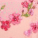 Hearts & Roses Embroidery Lightly Lined Demi Bra, Pink Hearts & Roses, swatch