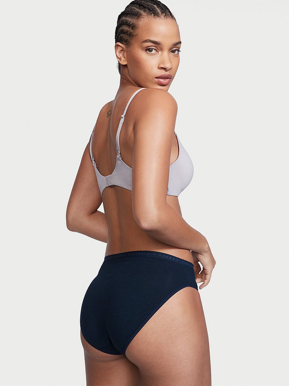 vs Victoria's Secret Stretch Cotton High-Leg Brief Panty 2 of 3 