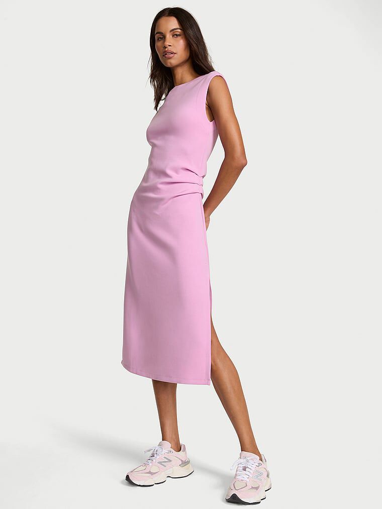 VSX Featherweight Knit Maxi Dress Bikini Pink | Victoria's Secret