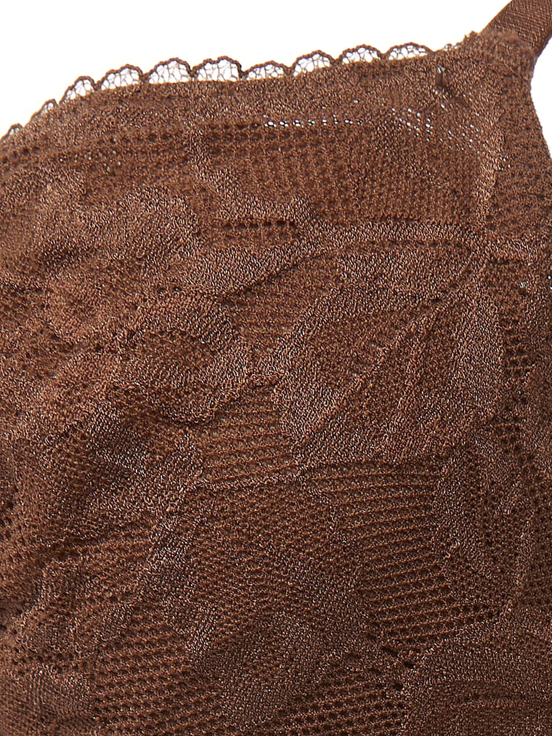 vs Body By Victoria Invisible Lift Unlined Lace Demi Bra Mousse 4 of 5 