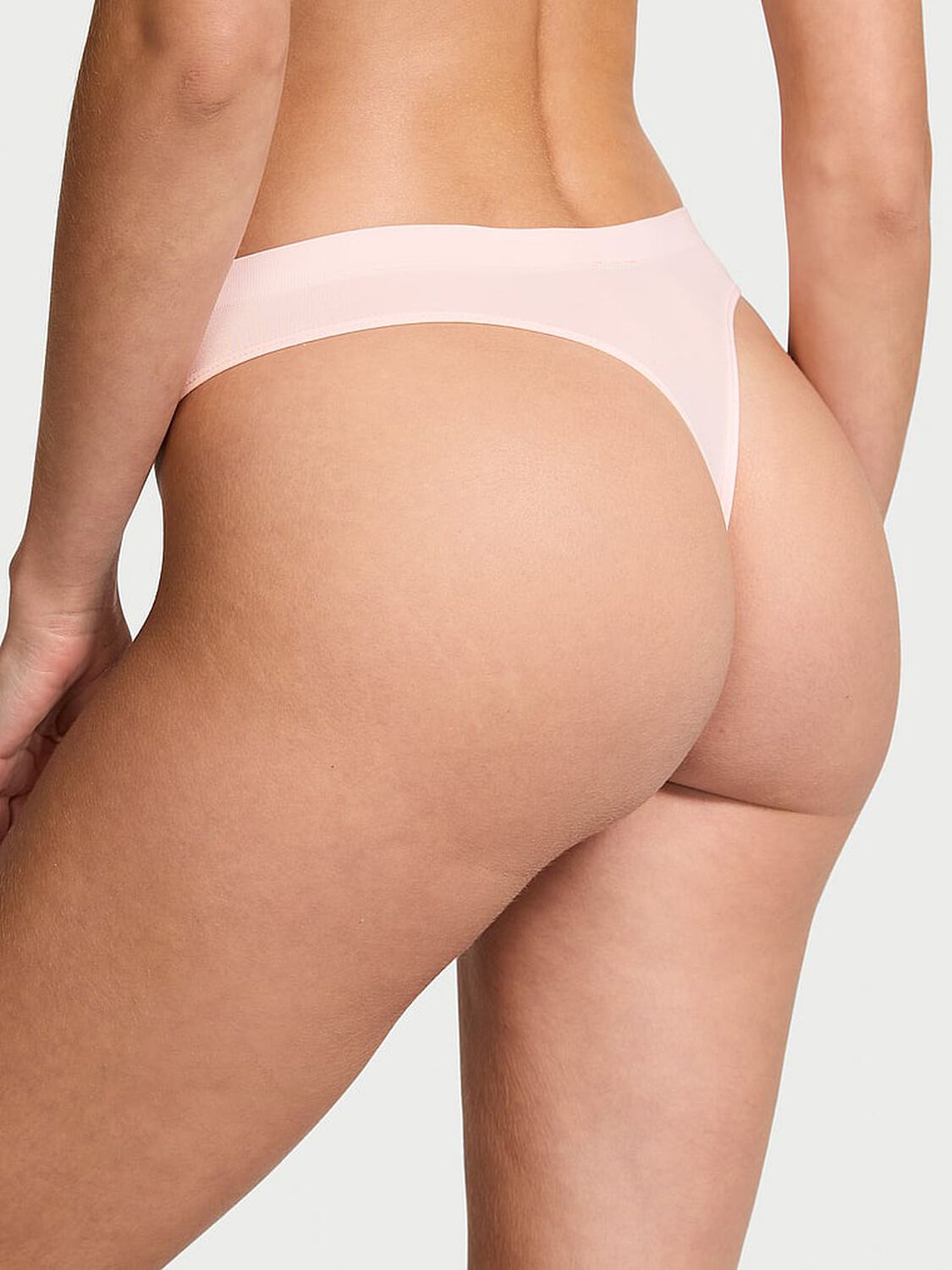 vs Seamless Seamless Thong Panty Purest Pink 2 of 3 