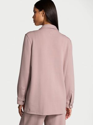 Brushed Modal Fleece Oversized Shirt