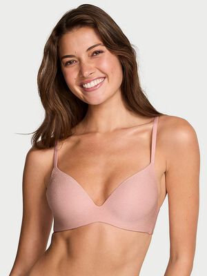 FlexFactor Lightly Lined Plunge Demi Bra