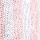 Heritage Stripe Sequin Triangle Bikini Top, Iconic Pink Stripes, swatch