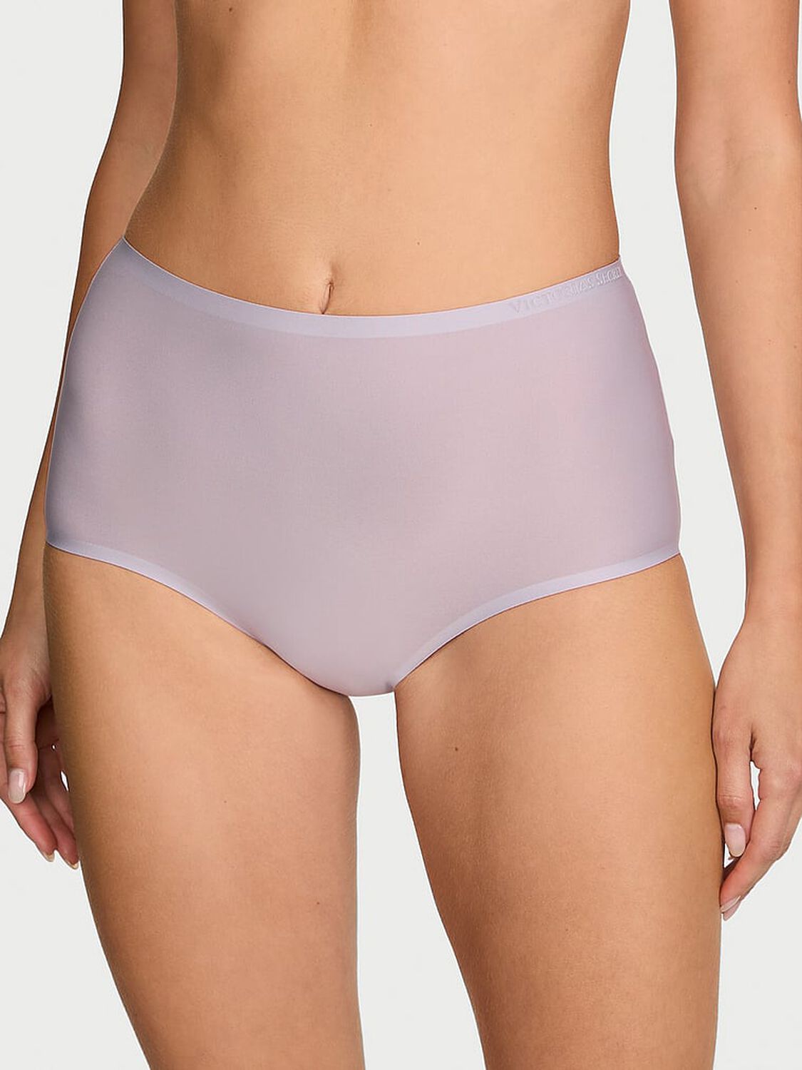 vs Body By Victoria Body by Victoria Flex Mid-Rise Modern Brief Panty Crystal Lilac 1 of 4 